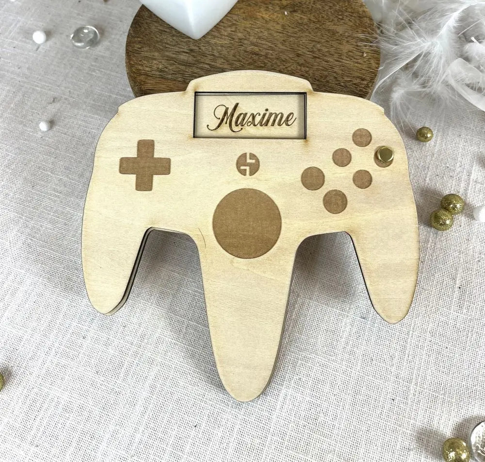 manette en bois game cube