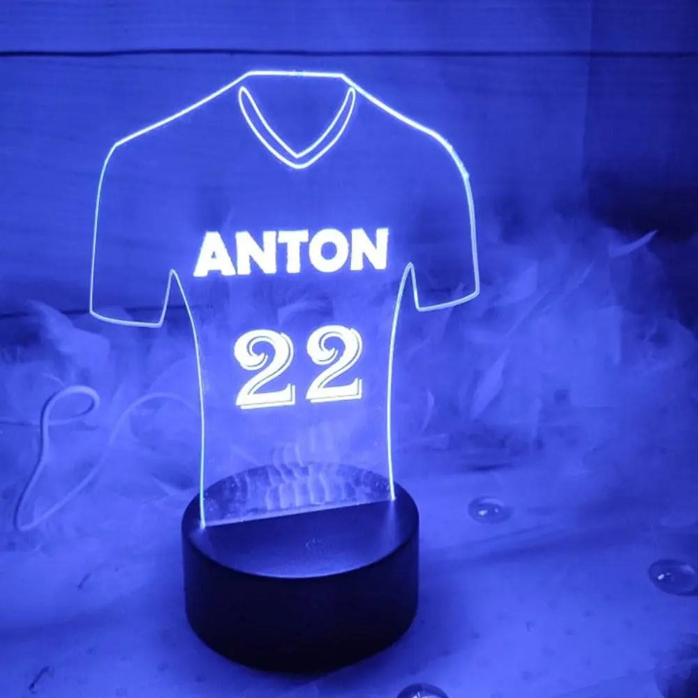 1 pièce PMMA LED Veilleuse , Créatif Football Design Veilleuse Pour  Domicile, Mode en ligne